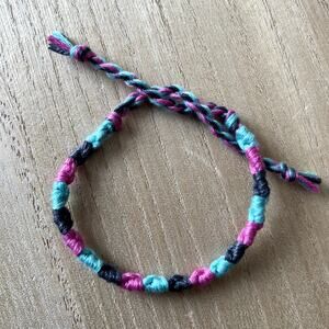 Echo Bracelet anklet trendy comfortable tie embroidery thread woven gift